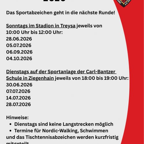 Sportabzeichen 2026