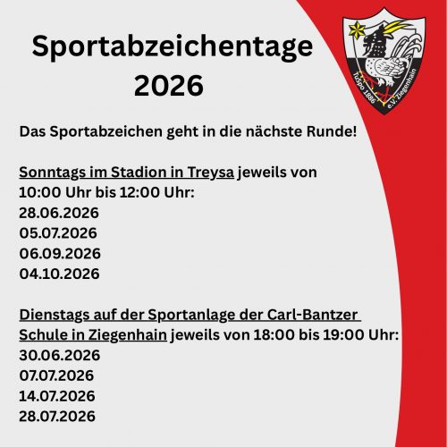 Sportabzeichen 2026